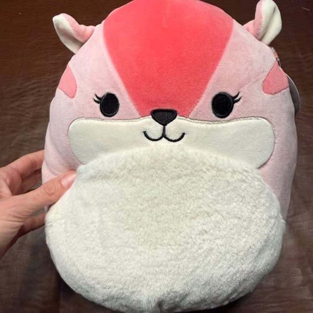 Squishmallows Dianalee the Pink Squirrel